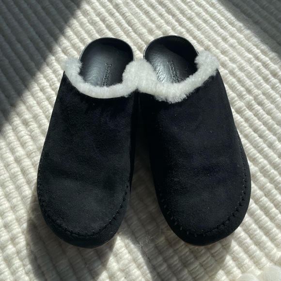 Jenni Kayne Shoes - Jenni kayne shearling moccasin black